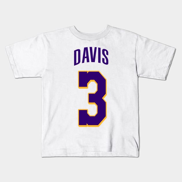 Anthony Davis Kids T-Shirt by Cabello's